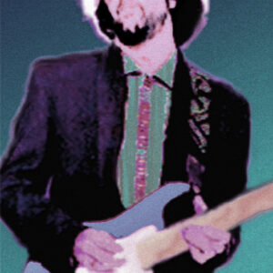 Fine Art Eric Clapton Rock Star Canvas Acrylic Painting Tom Owen