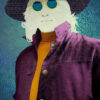 Fine Art John Lennon Rock Star Canvas Acrylic Painting Tom Owen